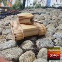 tanque de guerra con torreta giratoria a 360°