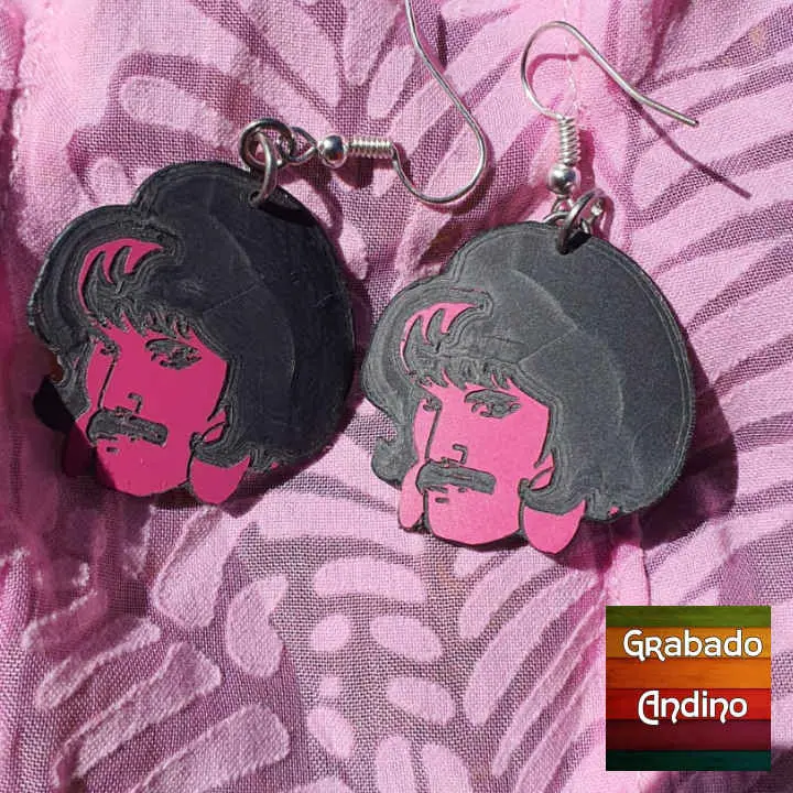 aretes Freddie Mercury Queen i want to break free