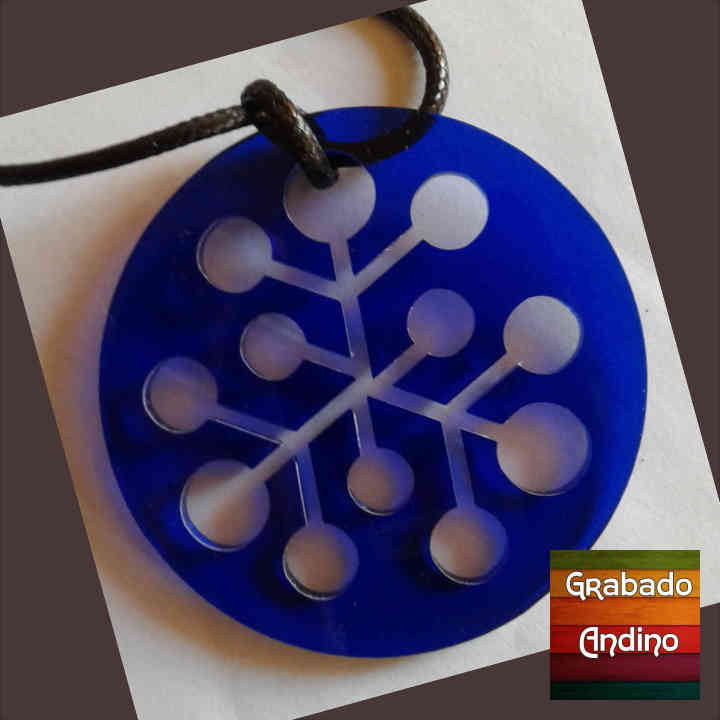 collar explosion flor de la vida