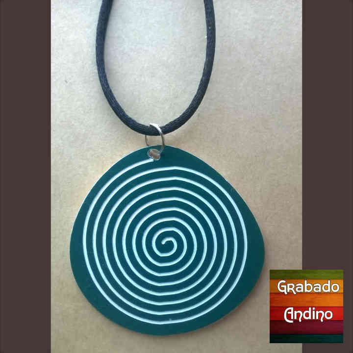 collar espiral de la vida