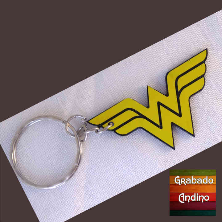 llavero wonder woman