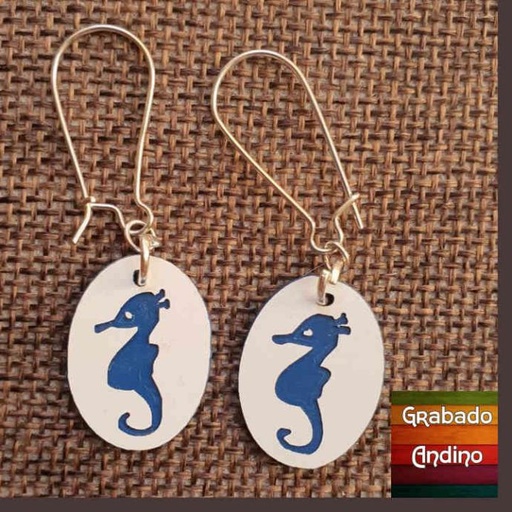 [arani05] aretes caballitos marinos