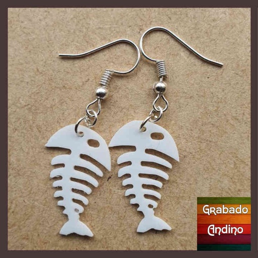 [arani07] aretes espina de pescado