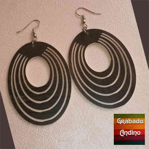 [aret04] aretes ethnicos ovalados