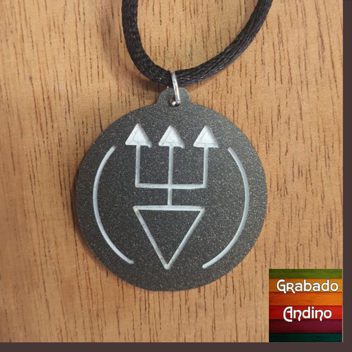 [cova50] collar símbolo ginárquico del poder femenino