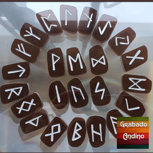 [es03] runas en acrilico plexiglass