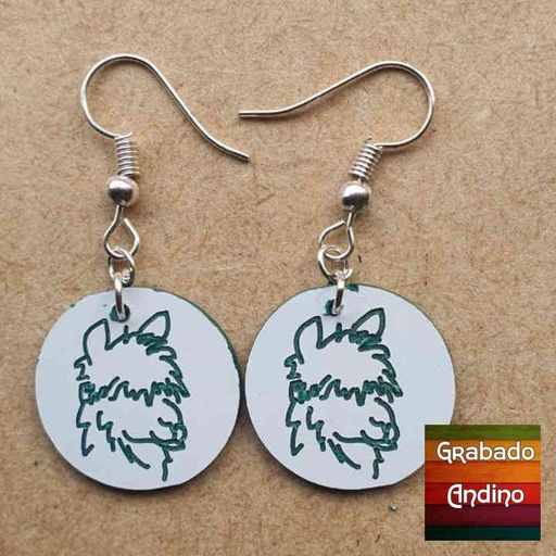 [arani11] aretes llama despeinado punk