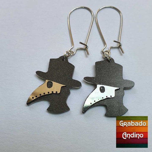[arva48] aretes Médico de la peste negra