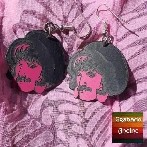 [arm31] aretes Freddie Mercury Queen i want to break free