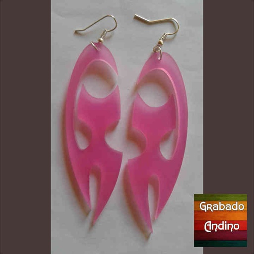 [argt01] aretes gatos minimalistas grandes verticales