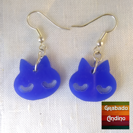 [argt02] aretes gatito que duerme