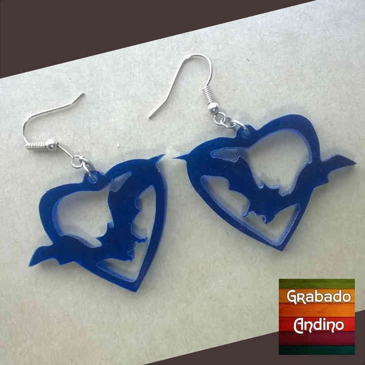 [arm02] aretes murcielagos en corazon