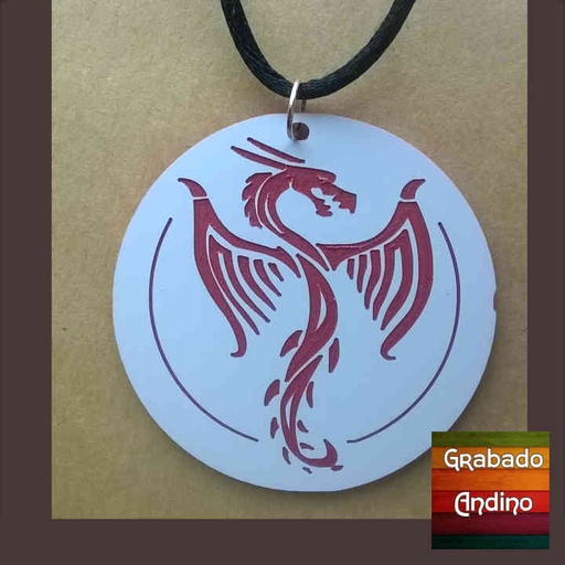 [codr01] collar dragon vertical