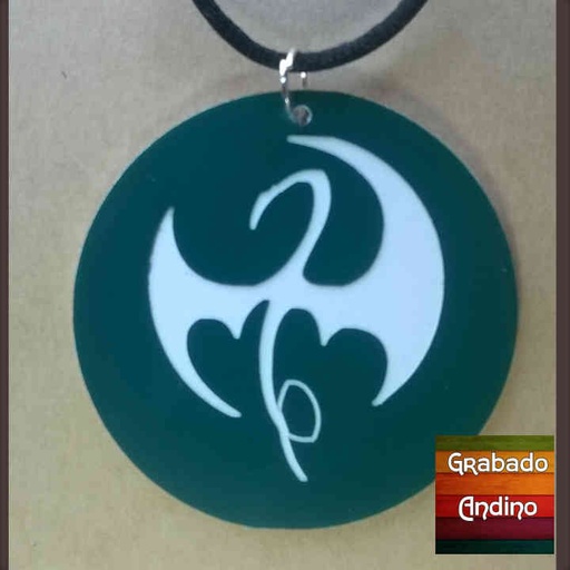 [codr02] collar dragon iron fist