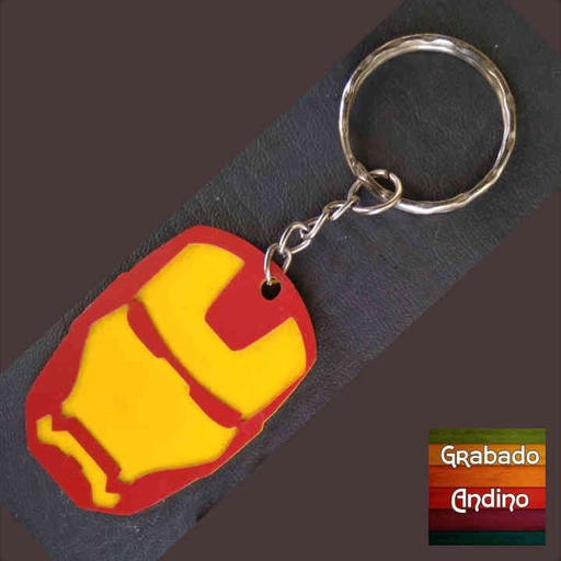 [ll07] llavero iron man