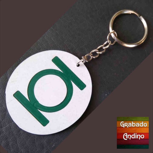 [ll10] llavero linterna verde